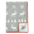 Wilderness Grey Lambswool Blanket 90x130cm