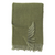 Bazaar Basil/Green Lambswool Throw