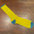 Exmoor Wool Sock Mustard & Aqua