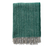 Björk Forest Green Lambswool Throw