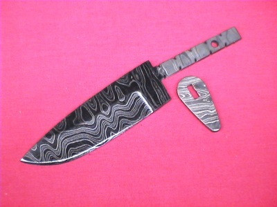 Alabama Damascus Knife Blank / ADS0051-DKB