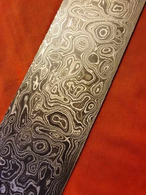 Alabama Damascus - Random Pattern Billet -  ADS9986-RPD - 0.135"