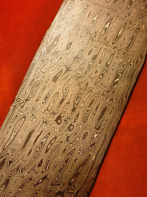 Alabama Damascus - Rattler Pattern Billet ADS9991-RAT - 0.145" Thick