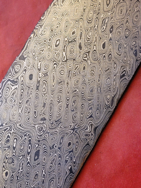 Alabama Damascus - Rattler Pattern Billet - ADS9998-RAT - 0.150"