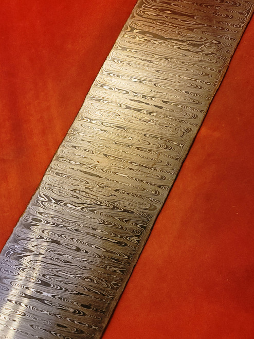 Alabama Damascus - Alabama Redneck Skin Billet ADS9969-ARS - 0.100"