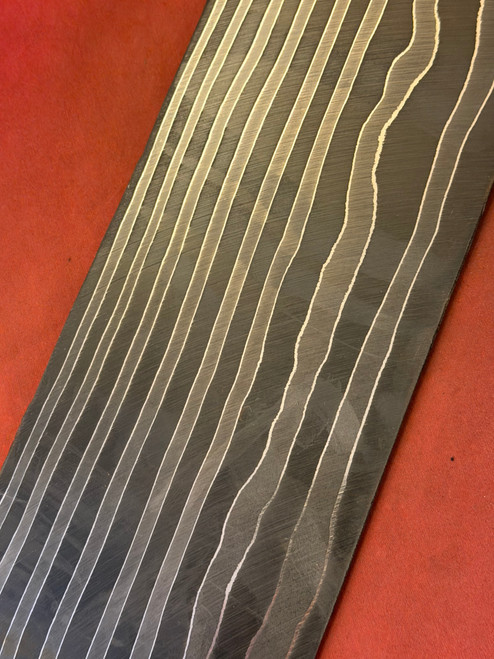 Flame Pattern Billet - ADS9996-FLM - 0.200 x 3-11/16 x 14-1/4