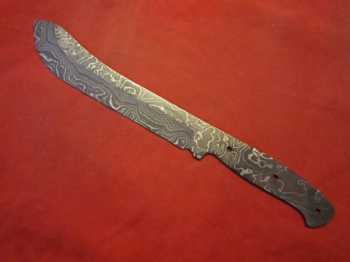 Alabama Damascus Butcher Blank / ADS0109-DKB