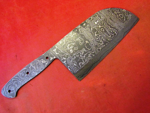 Alabama Damascus Cleaver Blade -  ADS0117-DKG