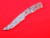 Alabama Damascus Knife Blank / ADS0012-DKB