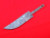 Alabama Damascus Knife Blank / ADS0036-DKB