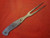 Alabama Damascus Carving Fork Blank / ADS0110-DKB