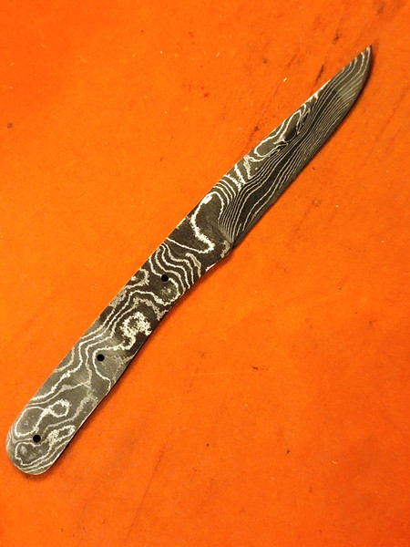 Alabama Damascus Blade -  ADS0048-DKG