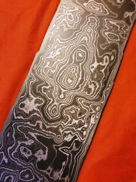 Alabama Damascus - Random Pattern Billet ADS9960-RPD - 0.165"