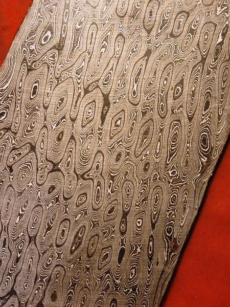 Alabama Damascus - Rattler Pattern Billet ADS9982-RAT -  0.140" thick