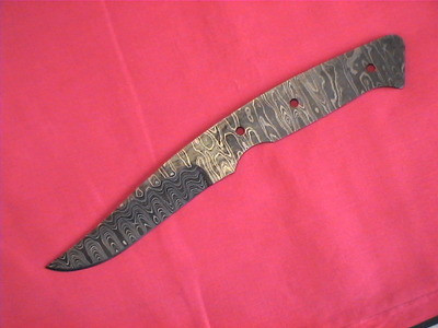 Alabama Damascus Knife Blank / ADS0009-DKB