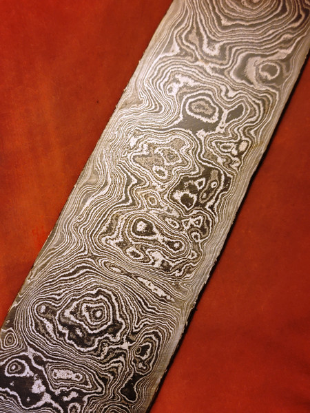 Random Pattern Billet -  ADS9987-RPD - 0.175 x 3-7/16 x 14-3/4