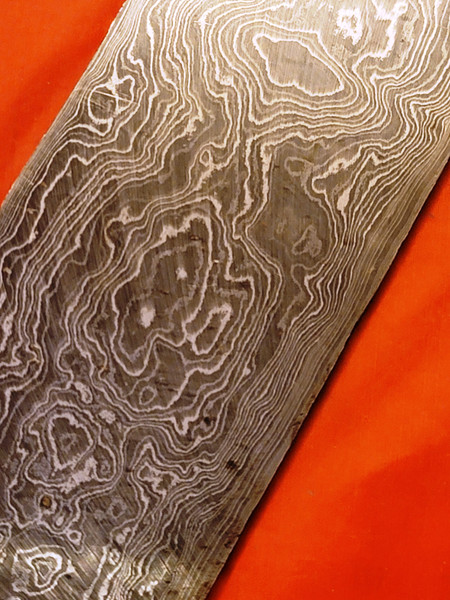 Alabama Damascus - Random Pattern Billet ADS9968-RPD - 0.195"