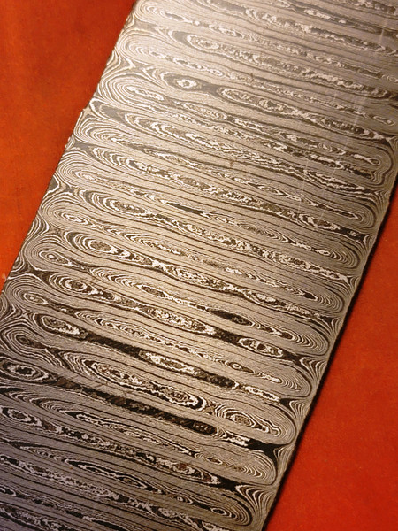 Alabama Damascus - Alabama Redneck Skin Billet - ADS9955-ARS - 0.125"