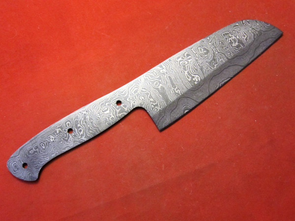 Alabama Damascus Santoku Blade / ADS0098-DKG