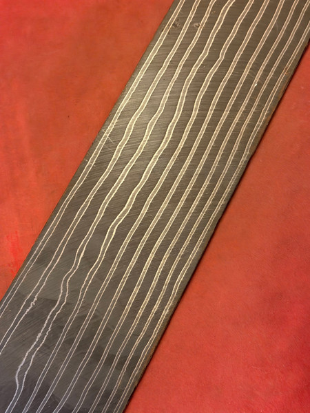 Flame Pattern Billet - ADS9996-FLM - 0.140 x 3-5/8 x 14-13/16