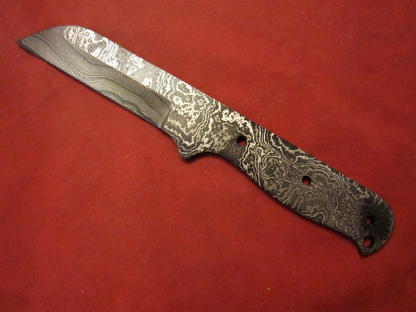 Alabama Damascus Sheepsfoot Blade / ADS0100-DKG