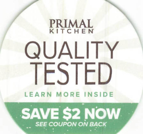 PRIMAL KITCHEN AVOCADO OIL 500ML ONLY, ANY $2.00/1 EXP - 12/31/24