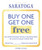 SARATOGA SPRING OR SPARKLING WATER 28 OZ BOTTLE - BUY ONE GET ONE FREE (MAX VALUE $3.19), ANY B1G1 FREE EXP - 01/31/25*