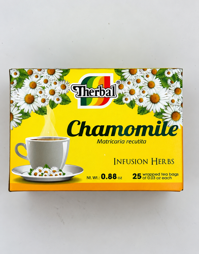 Therbal Herbal Chamomile Manzanilla Tea - 5 Pack