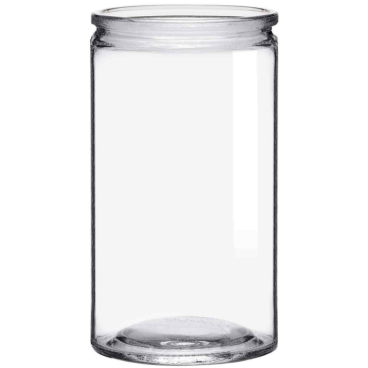 16oz Straight Round Glass Jar