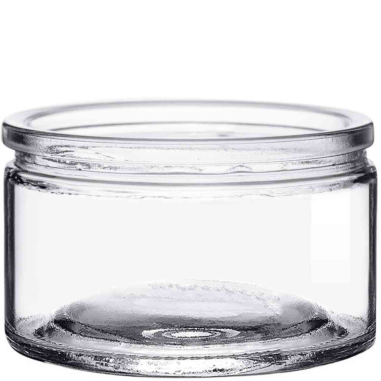 4 oz Amber Glass Jar with Silver Lid