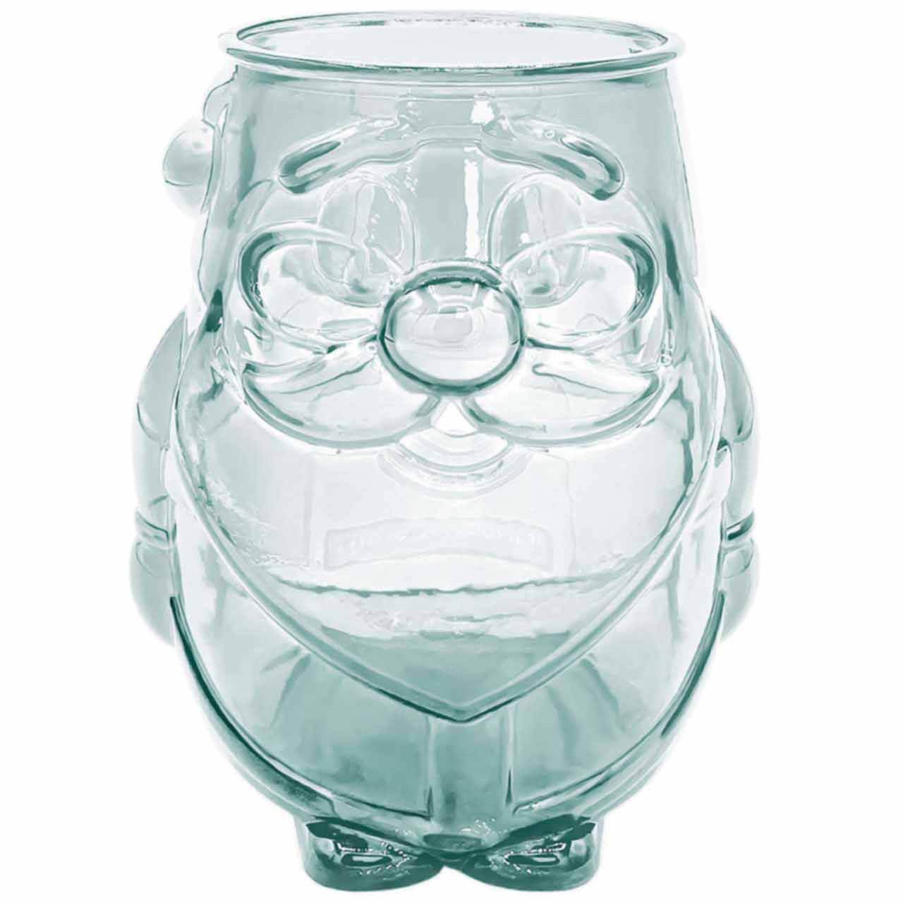 out シャンリー様 クリスマスドリンクジャー✧✧ 20 oz Smiley Santa Glass | Glassnow - Clear