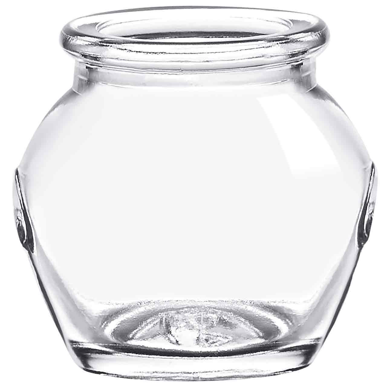 12 oz Calypso Glass Jar - 80mm - Glassnow