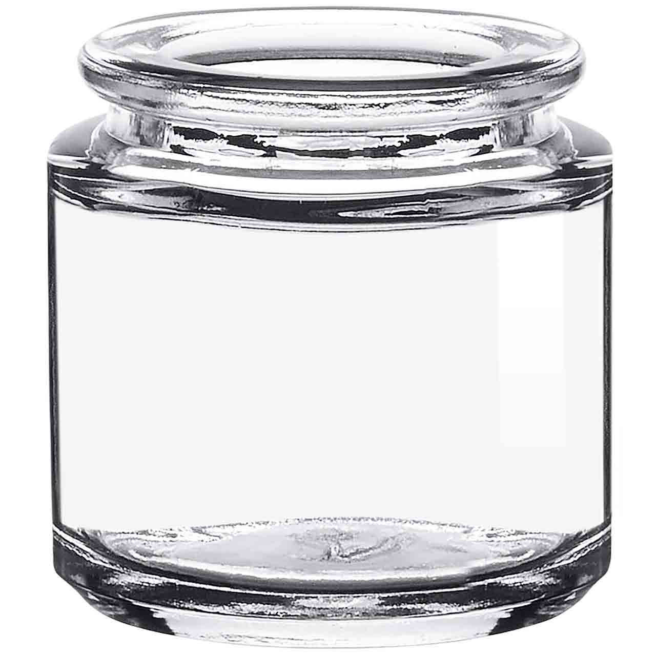 16oz. Authentic Jar Recycled Glass With Cork - Glassnow