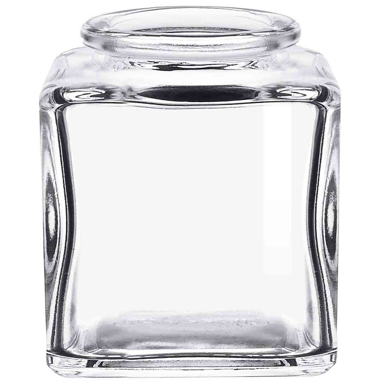 3 oz Square Glass Jar | Glassnow