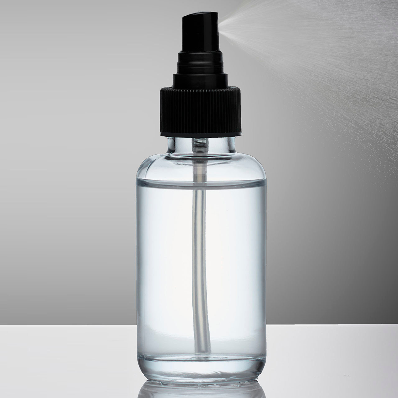 Grehge Hair Spray Bottle, 10 Oz / 300 Ml, Feiner Zerstäuber – Für Haare, Pflanzen & Reinigung, Schwarz