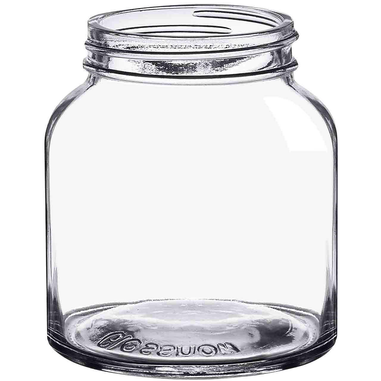 Calypso Glass Candle Jar with Airtight Glass Lid 4 oz