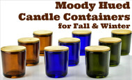 Moody Hued Candle Container for Fall & Winter
