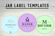 Jar Label Templates | Free Mock-Up PSDs