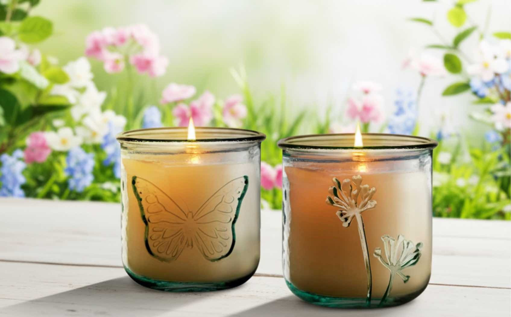 100 Percent Recycled Candle Containers