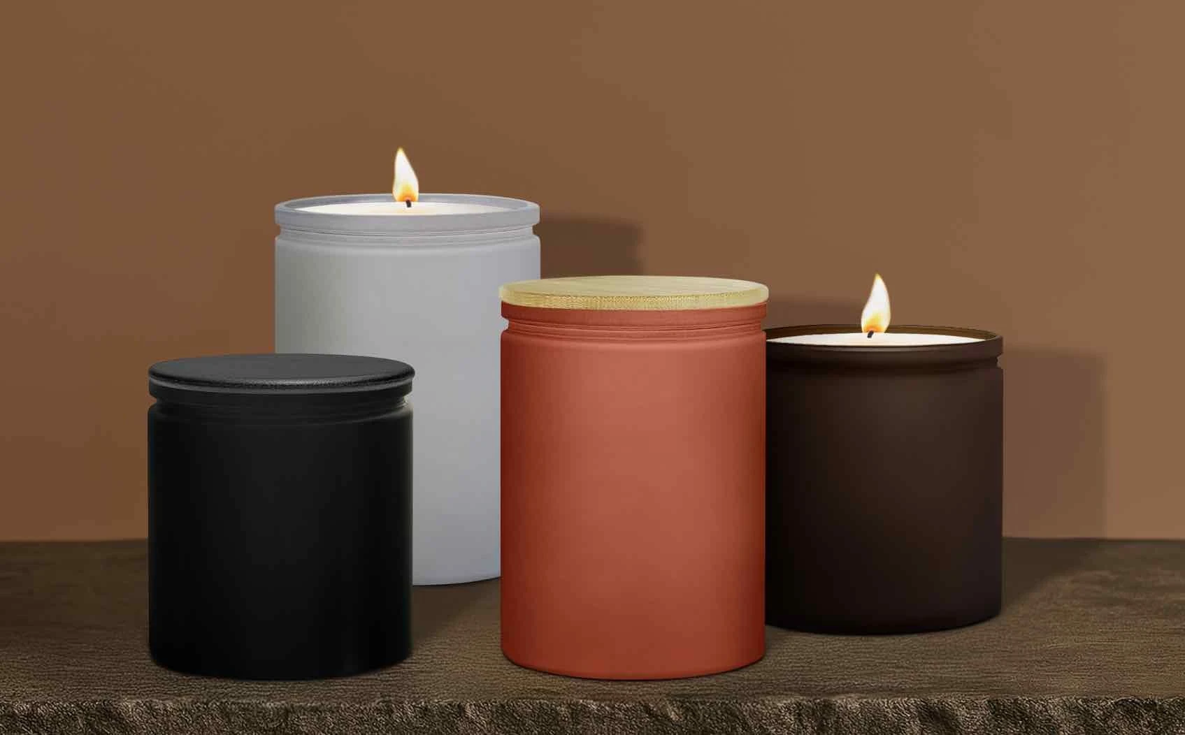Earth Inspired Candle Containers