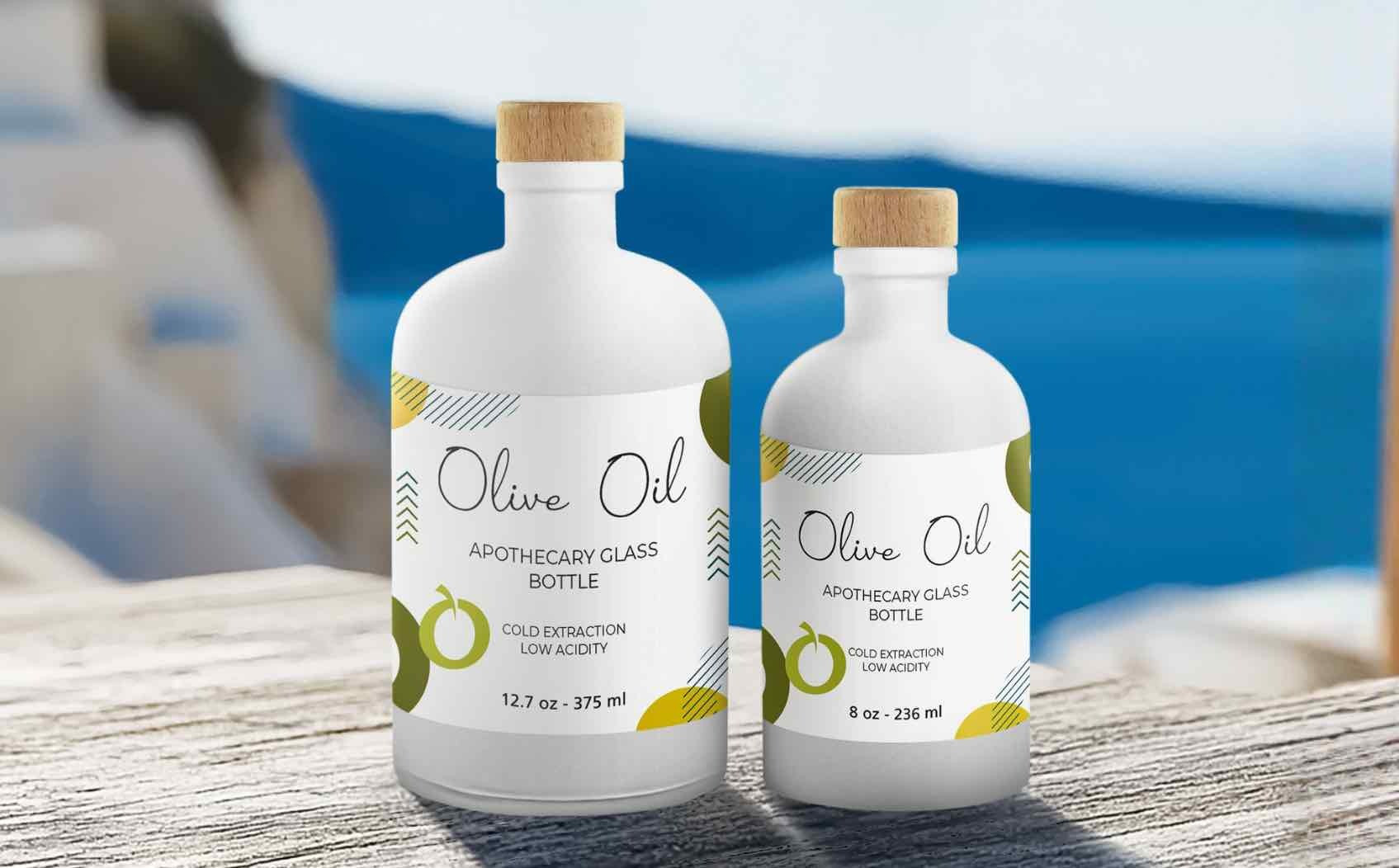 Glassnow Bottle with Stopper