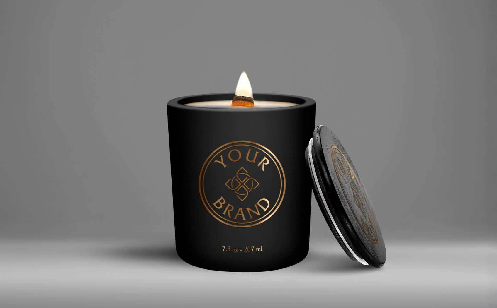 Glassnow Candle Container Customization