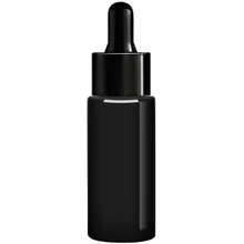1.7 oz Cylindra Dark Amber Glass Bottle with Dropper | Glassnow