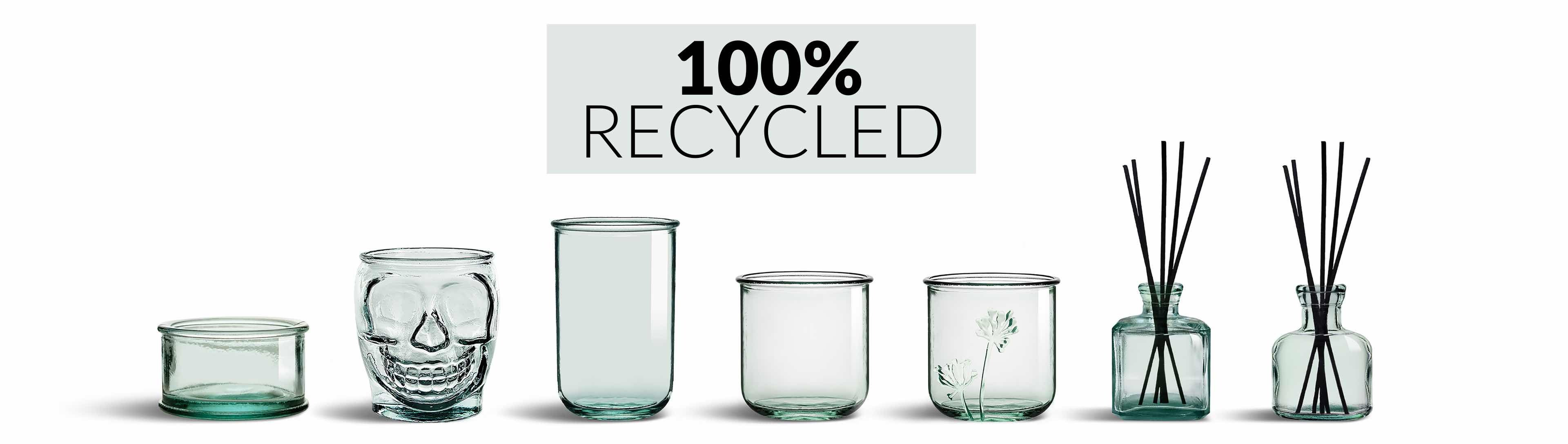 100 Percent Recycled Containers