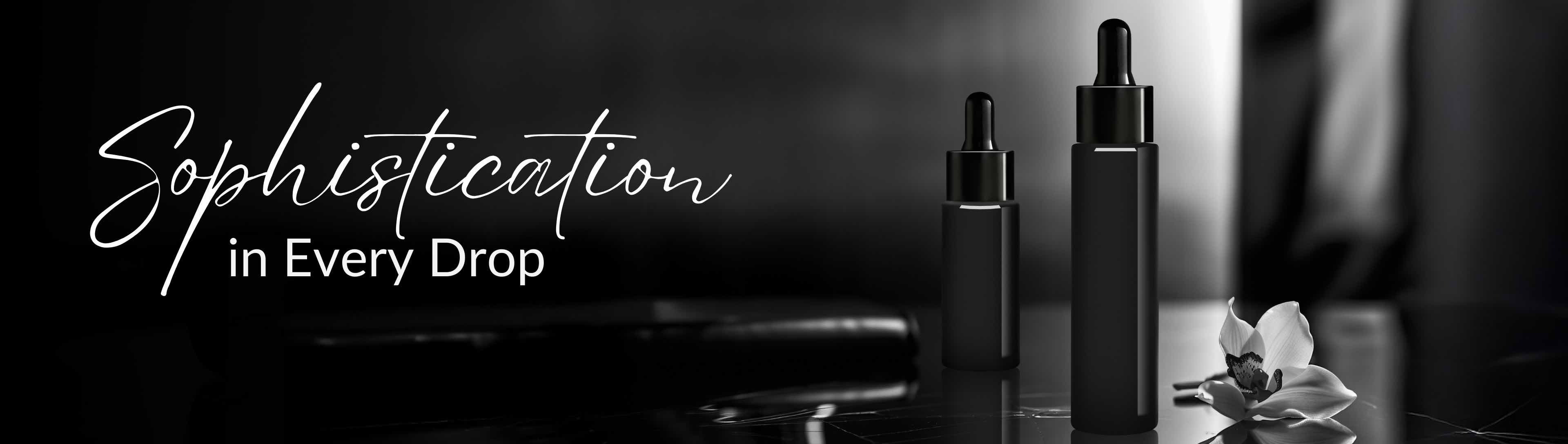 Black Dropper Bottles