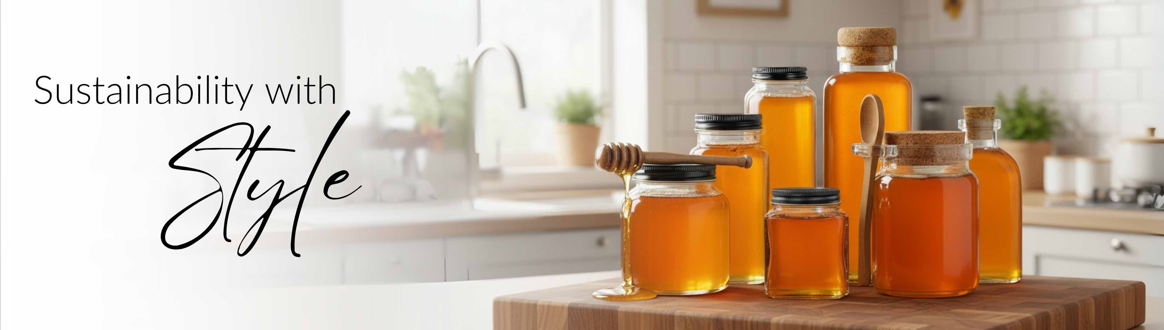 Honey Packaging from Glassnow
