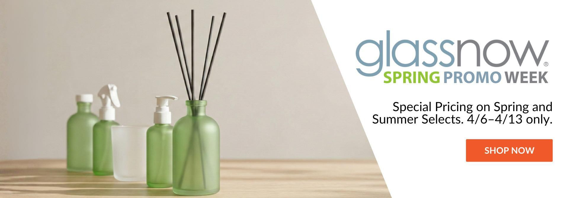 Glassnow Promo Week Spring Edition