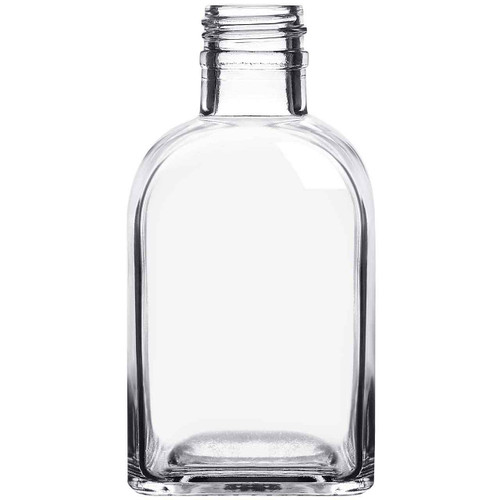 4 oz Rectangular Glass Bottle 24/410 Thread - Sample