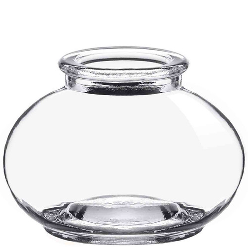 3.4 oz Bean Glass Jar Clear