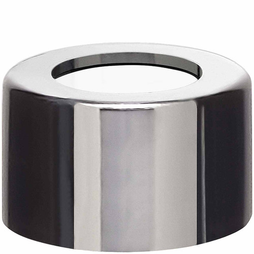 Reed Diffuser Screw Cap 28/410, Polished Nickel with Leak Proof PE Liner - Sample